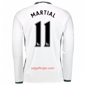 Manchester United Fodboldtrøjer Anthony Martial 11 3. sæt 2017/18 Langærmet