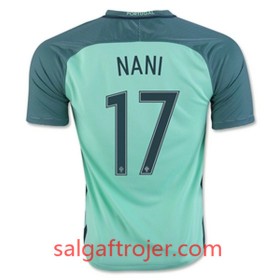 Portugal Fodboldtrøjer NANI Udebanesæt Euro 2016 Kort ærmer