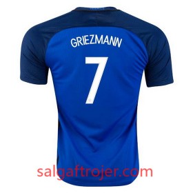 Frankrig Fodboldtrøjer GRIEZMANN Hjemmebanesæt Euro 2016 Kort ærmer