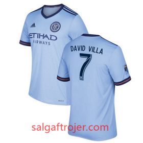 New York City FC Fodboldtrøjer  David Villa Hjemmebanesæt 2017/18 Kort ærmer