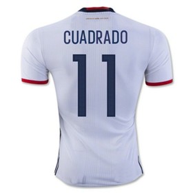 Colombia Fodboldtrøjer CUADRADO Hjemmebanesæt 2016/17 Kort ærmer