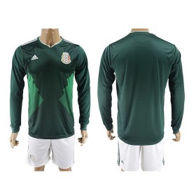 Mexico Fodboldtrøjer Hjemmebanesæt 2017/18 Langærmet