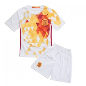 Spanien Fodboldtrøjer Børn Hjemmebanesæt Euro 2016 Kort ærmer