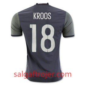 Tyskland Fodboldtrøjer KROOS Udebanesæt Euro 2016 Kort ærmer