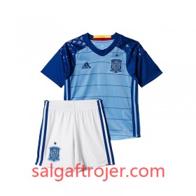 Spanien Fodboldtrøjer Børn Målmand Euro 2016 Kort ærmer