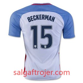 USA Fodboldtrøjer BECKERMAN Hjemmebanesæt 2016/17 Kort ærmer