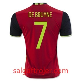 Belgien Fodboldtrøjer DE BRUYNE Hjemmebanesæt Euro 2016 Kort ærmer