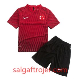 Tyrkiet Fodboldtrøjer Børn Hjemmebanesæt 2016/17 Kort ærmer