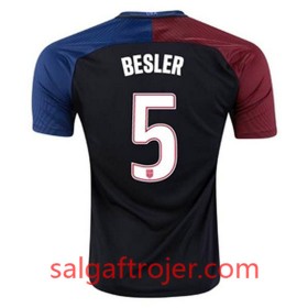 USA Fodboldtrøjer BESLER Udebanesæt 2016/17 Kort ærmer