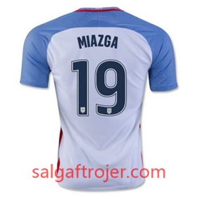 USA Fodboldtrøjer MIAZGA Hjemmebanesæt 2016/17 Kort ærmer