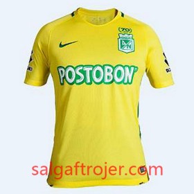 Atlético Nacional Fodboldtrøjer Udebanesæt 2017/18 Kort ærmer