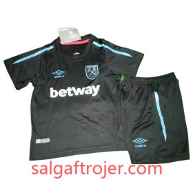 West Ham Fodboldtrøjer Børn Udebanesæt 2017/18 Kort ærmer