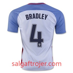 USA Fodboldtrøjer Bradley Hjemmebanesæt 2016/17 Kort ærmer
