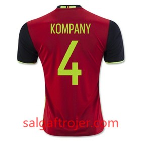 Belgien Fodboldtrøjer KOMPANY Hjemmebanesæt Euro 2016 Kort ærmer