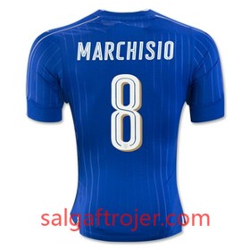 Italien Fodboldtrøjer MARCHISIO Hjemmebanesæt Euro 2016 Kort ærmer