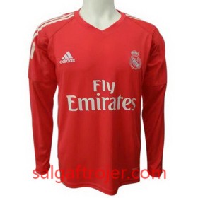 Real Madrid Fodboldtrøjer Målmand Udebanesæt 2017/18 Langærmet