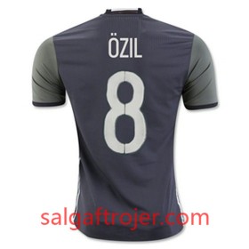Tyskland Fodboldtrøjer OZIL Udebanesæt Euro 2016 Kort ærmer