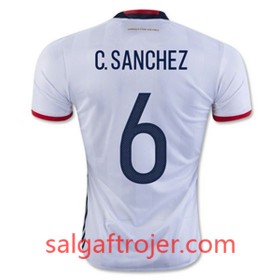 Colombia Fodboldtrøjer C SANCHEZ Hjemmebanesæt 2016/17 Kort ærmer