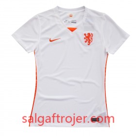 Holland Fodboldtrøjer Dame Udebanesæt Euro 2016 Kort ærmer