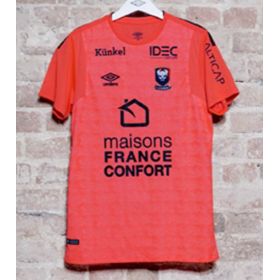 SM Caen Fodboldtrøjer Udebanesæt 2017/18 Kort ærmer