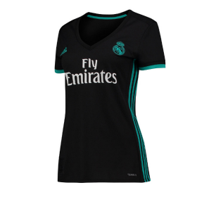 Real Madrid Fodboldtrøjer Dame Udebanesæt 2017/18 Kort ærmer