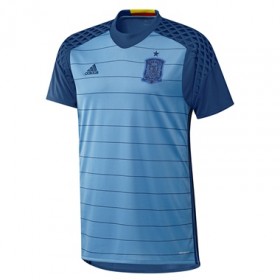 Spanien Fodboldtrøjer Målmand Euro 2016 Kort ærmer