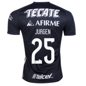 Tigres UANL Fodboldtrøjer Jurgan 3. sæt 2017/18 Kort ærmer