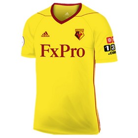 Watford Fodboldtrøjer Hjemmebanesæt 2017/18 Kort ærmer