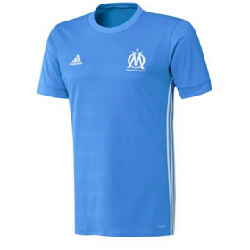 Olympique de Marseille Fodboldtrøjer Udebanesæt 2017/18 Kort ærmer