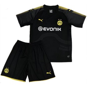 Borussia Dortmund Fodboldtrøjer Børn Udebanesæt 2017/18 Kort ærmer