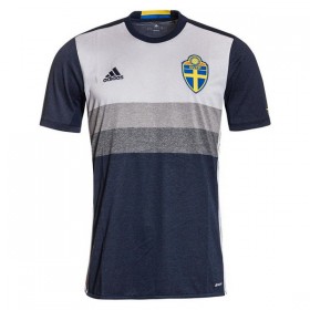 Sverige Fodboldtrøjer Udebanesæt Euro 2016 Kort ærmer