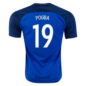 Frankrig Fodboldtrøjer POGBA Hjemmebanesæt Euro 2016 Kort ærmer