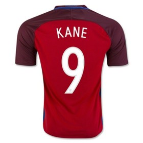 England Fodboldtrøjer KANE Udebanesæt 2016/17 Kort ærmer