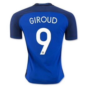 Frankrig Fodboldtrøjer GIROUD Hjemmebanesæt Euro 2016 Kort ærmer