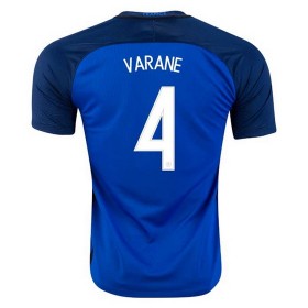 Frankrig Fodboldtrøjer VARANE Hjemmebanesæt Euro 2016 Kort ærmer