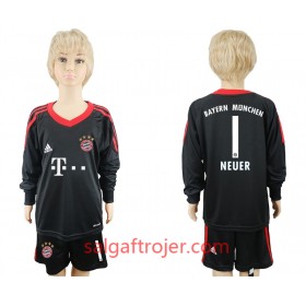 FC Bayern Munchen Fodboldtrøjer Neuer 1 Målmand Børn Hjemmebanesæt 2017/18 Kort ærmer