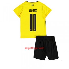 Borussia Dortmund Fodboldtrøjer Marco Reus 11 Børn Hjemmebanesæt 2017/18 Kort ærmer