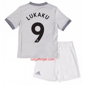 Manchester United Fodboldtrøjer Romelu Lukaku 9 Børn 3. sæt 2017/18 Kort ærmer