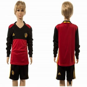 Belgien Fodboldtrøjer Børn Hjemmebanesæt 2016 Langærmet