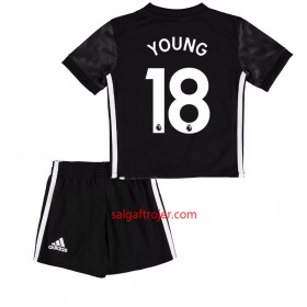 Manchester United Fodboldtrøjer Ashley Young 18 Børn Udebanesæt 2017/18 Kort ærmer