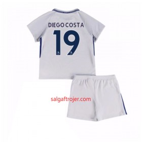 Chelsea Fodboldtrøjer Diego Costa 19 Børn Udebanesæt 2017/18 Kort ærmer
