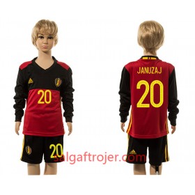 Belgien Fodboldtrøjer Januzaj 20 Børn Hjemmebanesæt 2016 Langærmet
