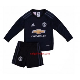 Manchester United Fodboldtrøjer Målmand David de Gea 1 Børn Hjemmebanesæt 2017/18 Langærmet