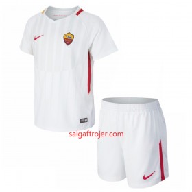 Roma Fodboldtrøjer Børn Udebanesæt 2017/18 Kort ærmer