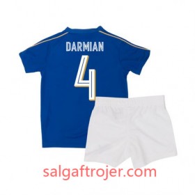 Italien Fodboldtrøjer Darmian 4 Børn Hjemmebanesæt 2016 Kort ærmer