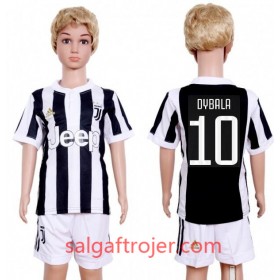 Juventus Fodboldtrøjer Paulo Dybala 10 Børn Hjemmebanesæt 2017/18 Kort ærmer