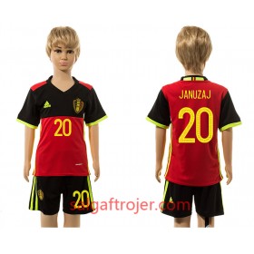 Belgien Fodboldtrøjer Januzaj 20 Børn Hjemmebanesæt 2016 Kort ærmer