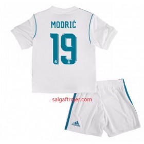 Real Madrid Fodboldtrøjer Luka Modric 10 Børn Hjemmebanesæt 2017/18 Kort ærmer