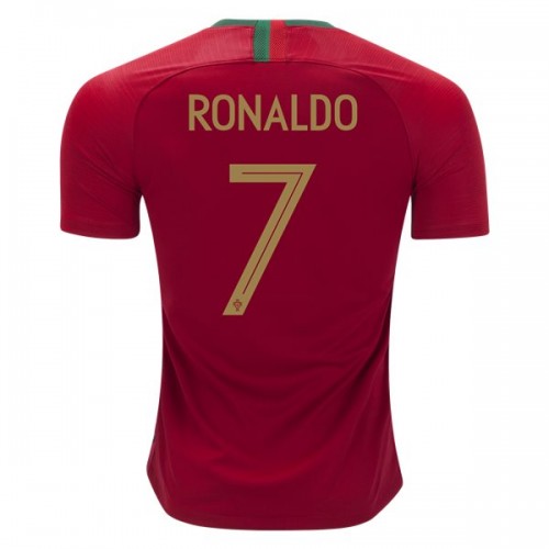 Portugal Fodboldtrøjer Cristiano Ronaldo 7 Hjemmebanesæt VM 2018