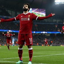 Liverpool 2-1 Manchester City: Salah banker Manchester City ud af Champions League